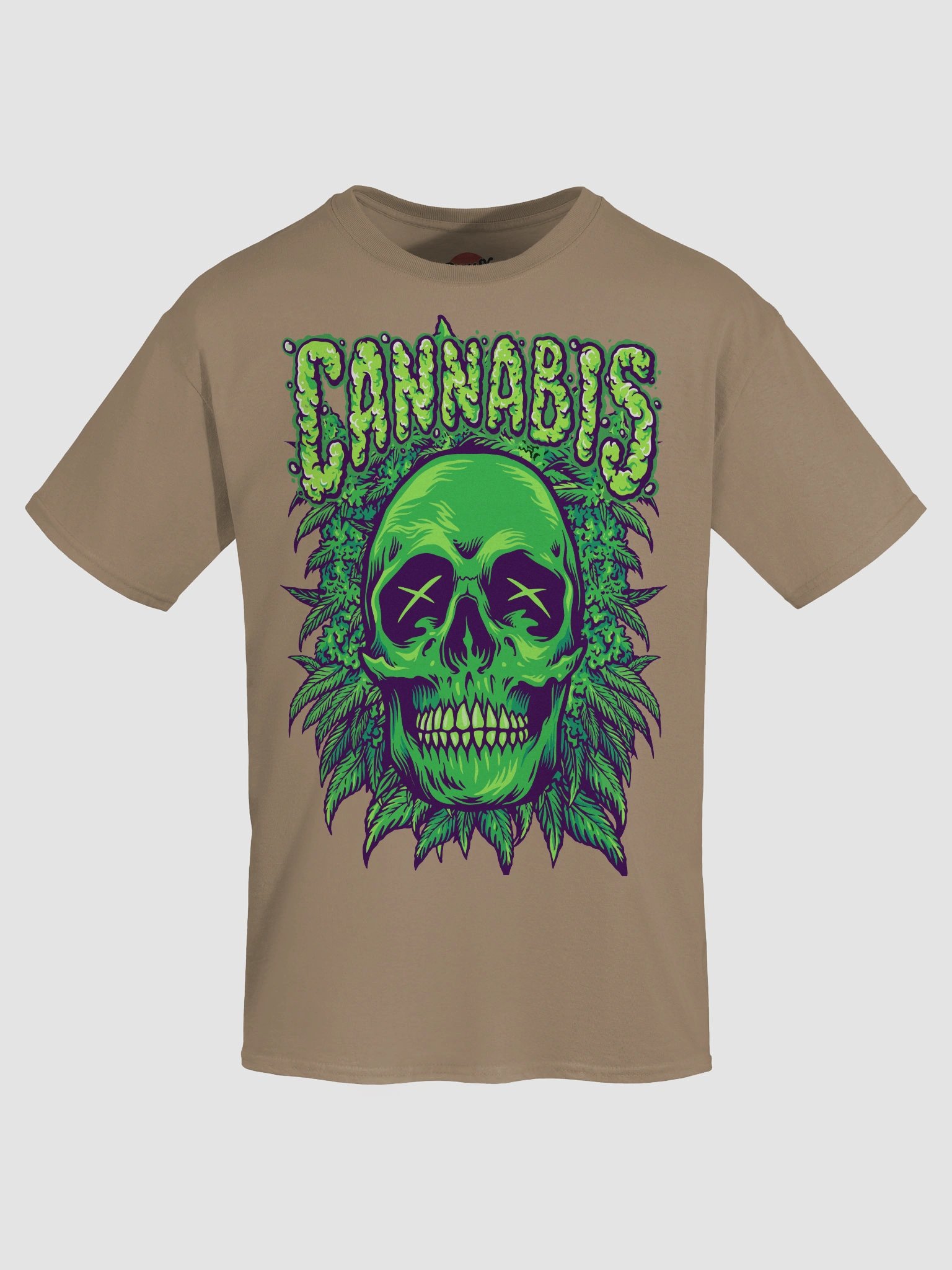 Cannabis Skull T-Shirt product image (72)