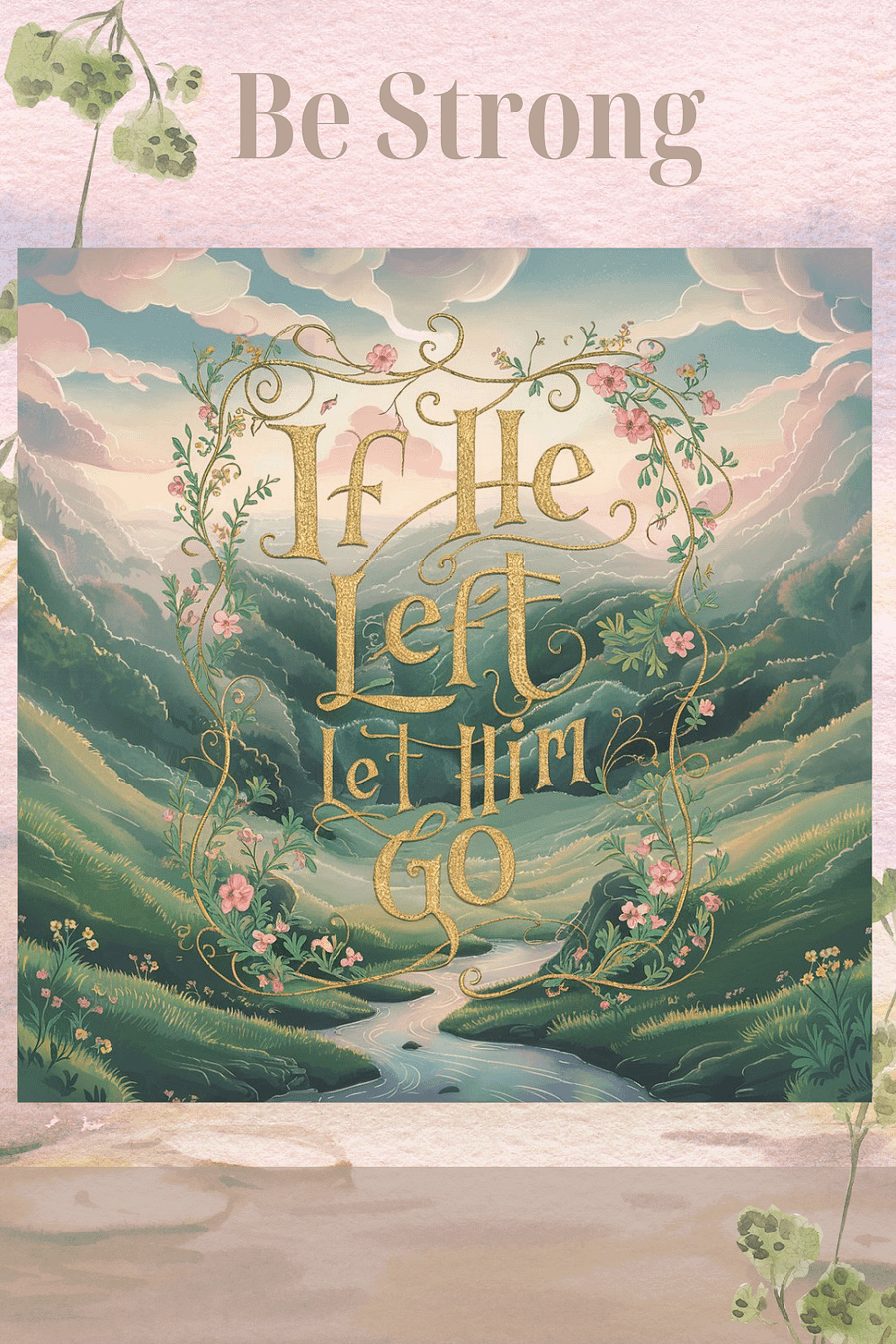 If He Left, Let Him Go, Sticker product image (1)