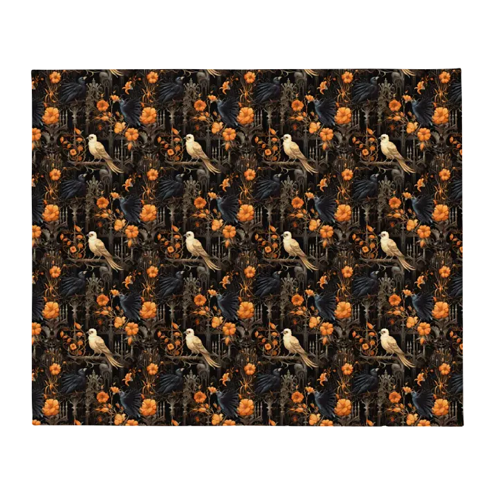 Halloween Birds Blanket product image (1)