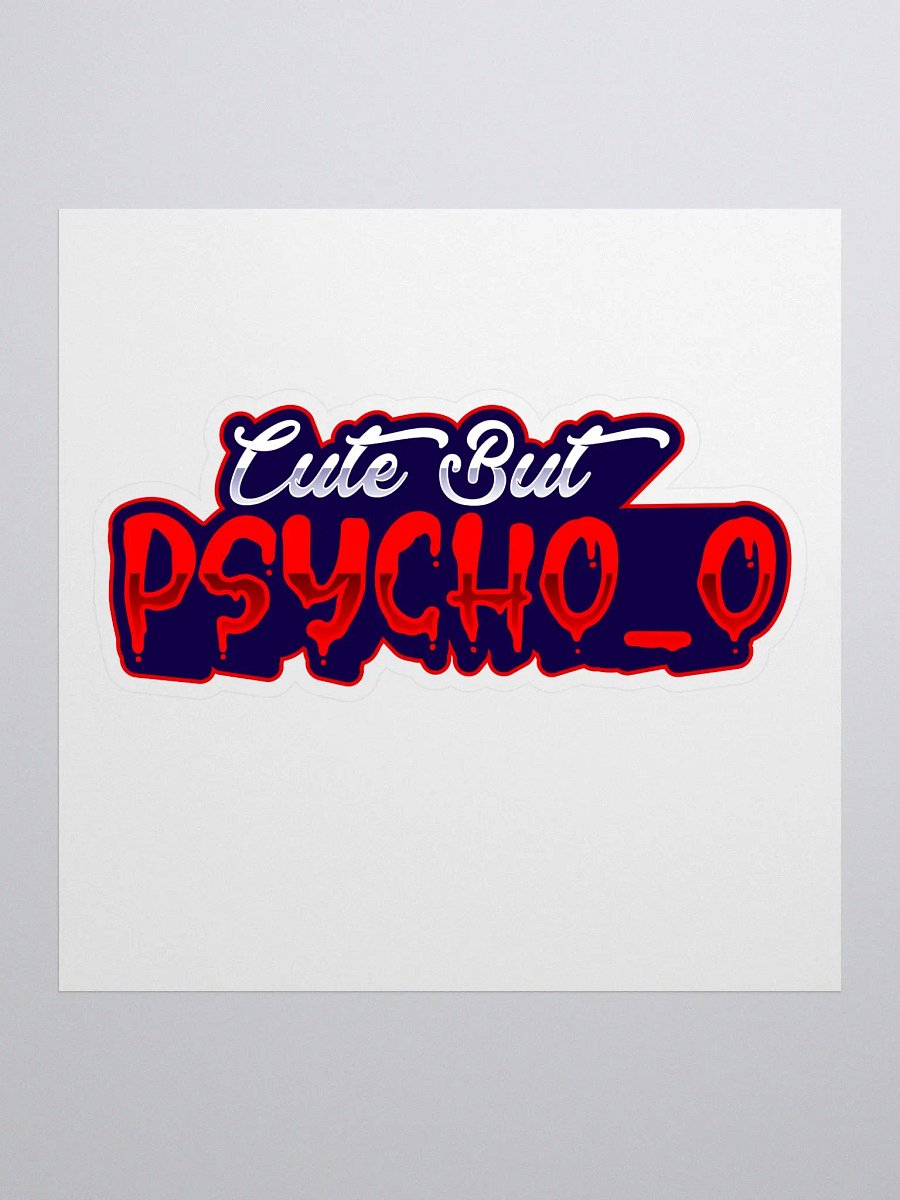 Psycho Sticker product image (1)