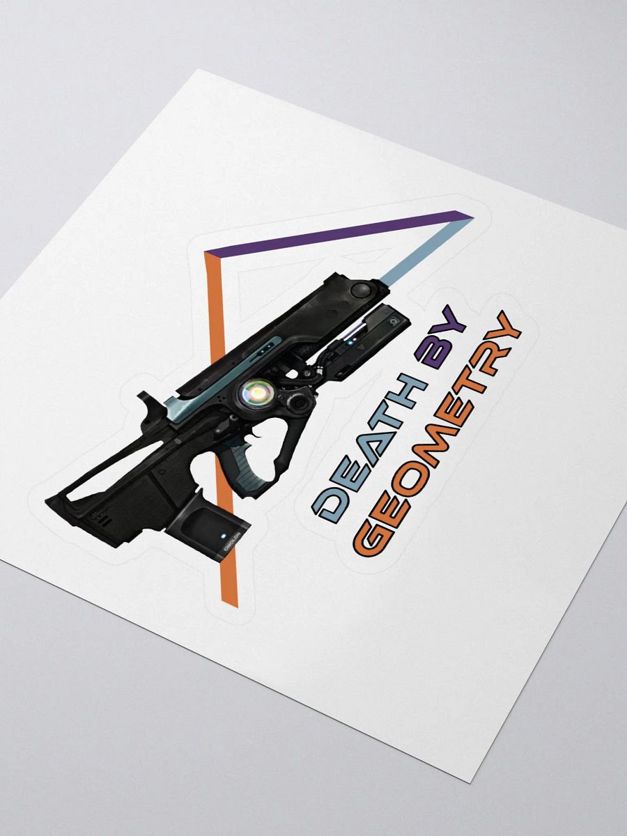Death By Geometry Sticker product image (3)