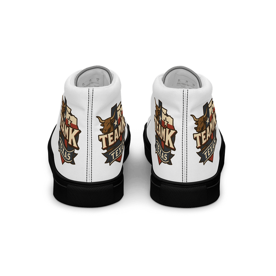 Team K Texas Women's High Top Canvas Shoes product image (7)