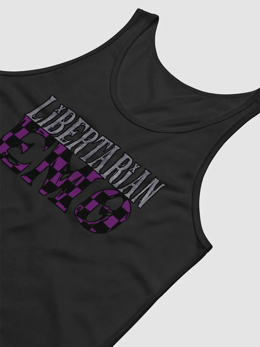 Libertarian Emo - Tank Checkered product image (6)