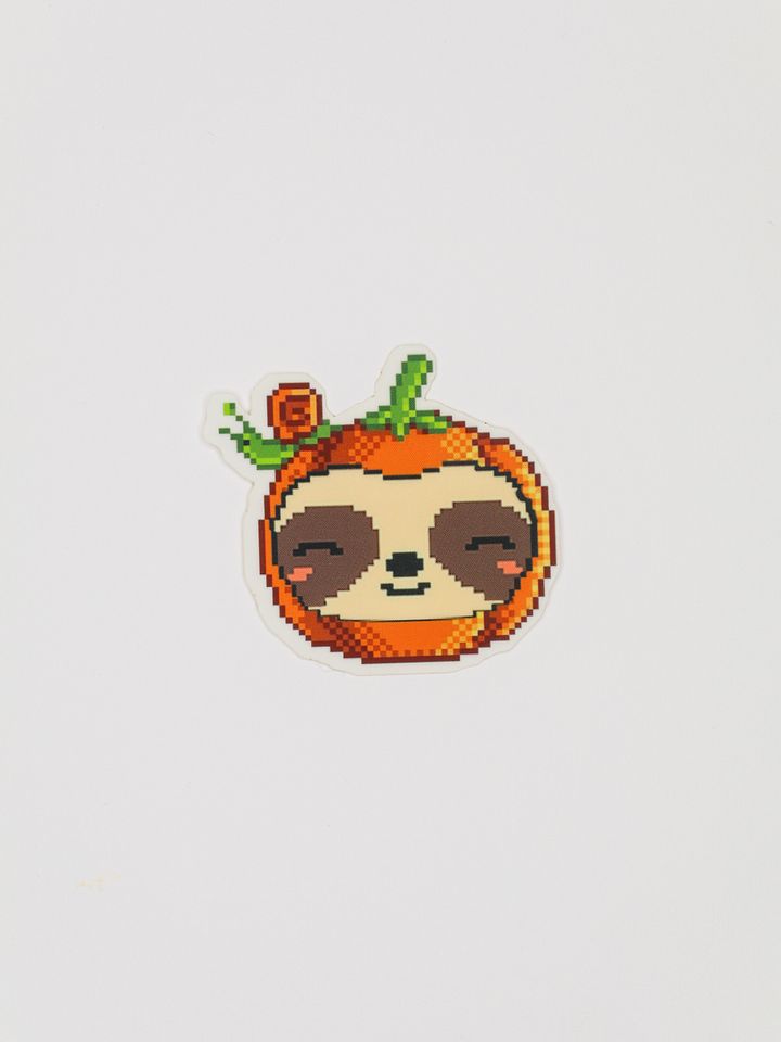 Botty Pumpkin Sticker product image (1)