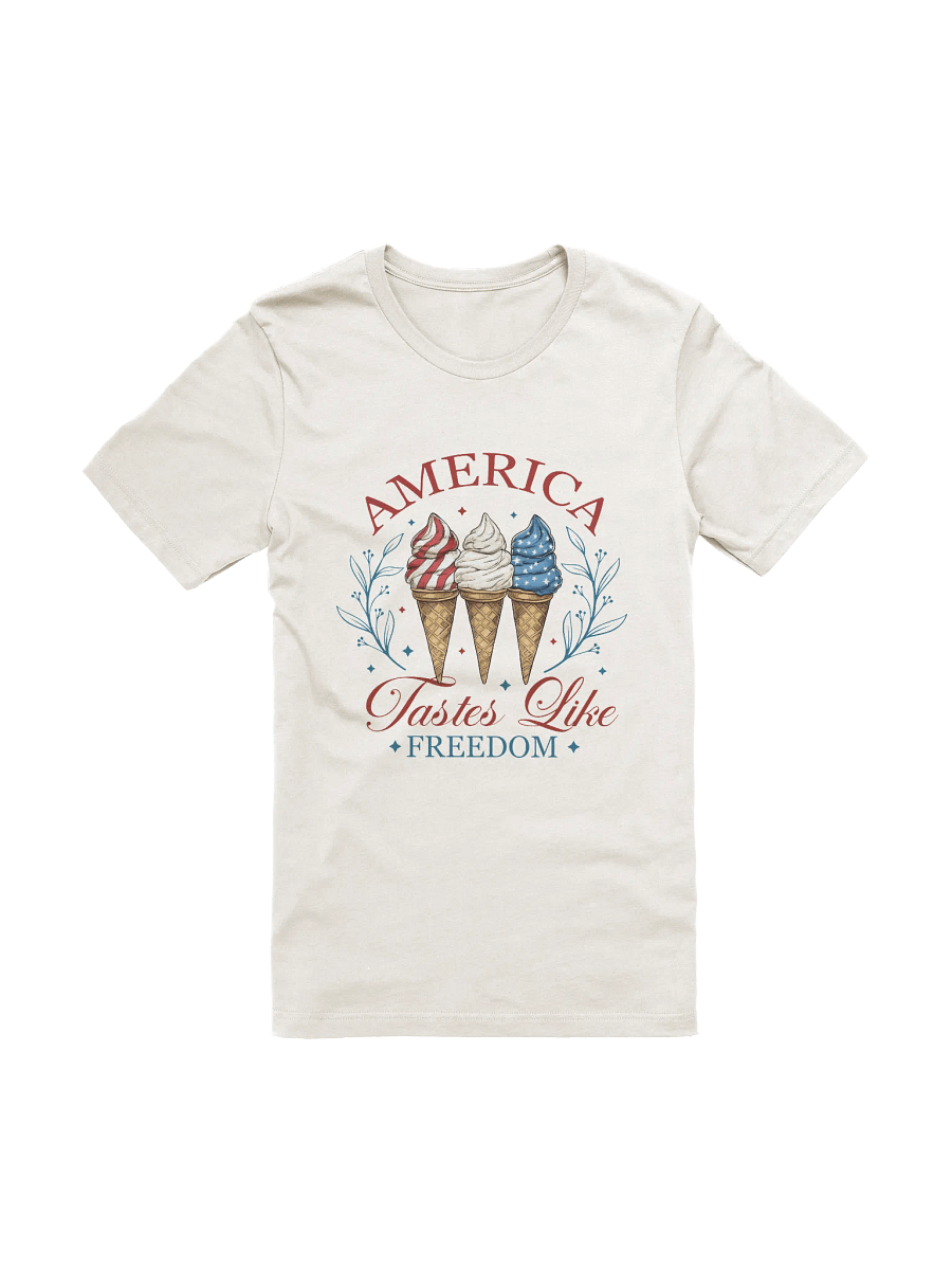 Patriotic Ice Cream Swirl T-Shirt product image (4)