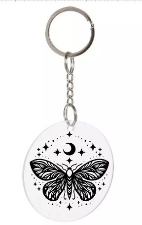Moth (Style 4)  Key Chain! product image (4)