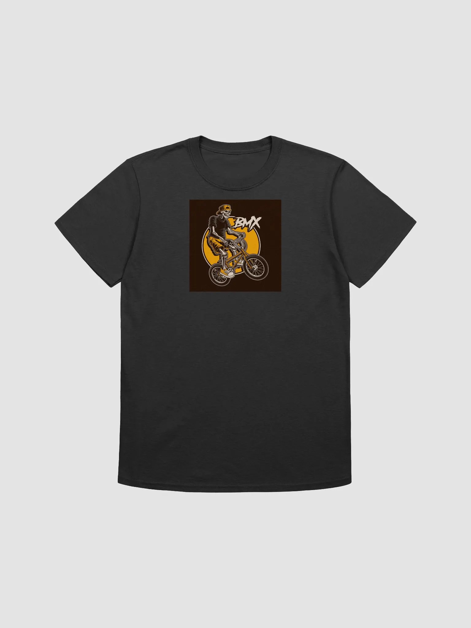 Graffiti BMX Skeleton Unisex T-Shirt product image (3)