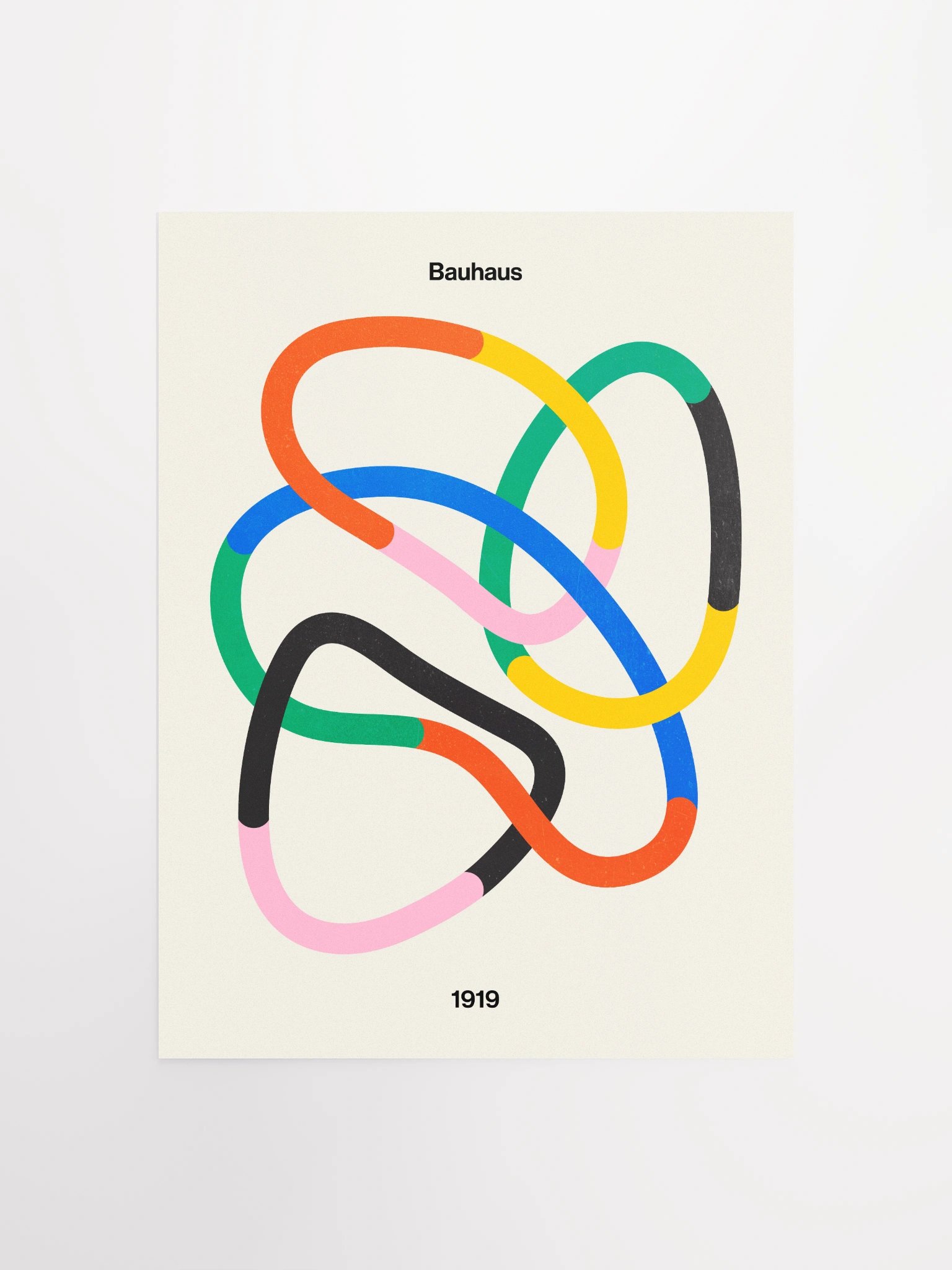 Synchrony: Bauhaus 1919 Exhibition 01 Poster Art Print product image (5)