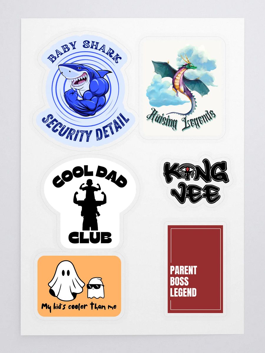 Family Sticker Sheet 1 product image (3)
