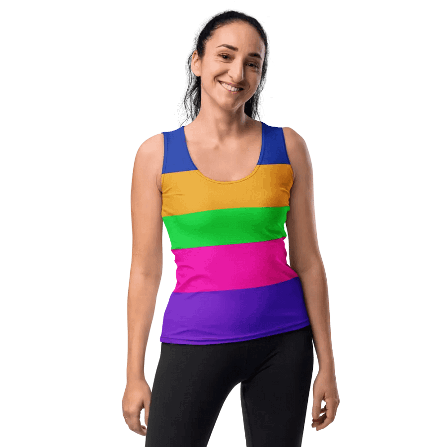 Color Block Women's Tank Top product image (10)