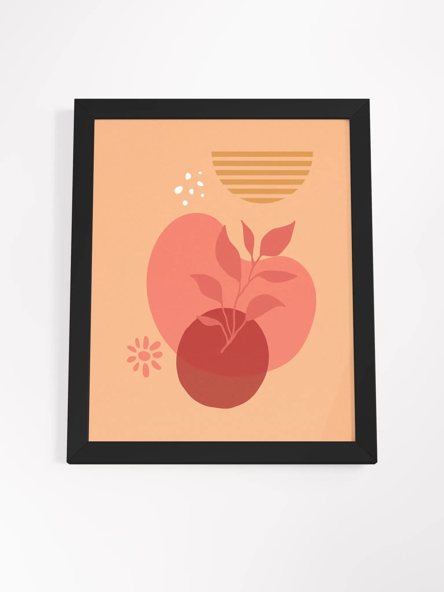 Eco-Friendly Ayous Wood Framed Matte Poster product image (63)