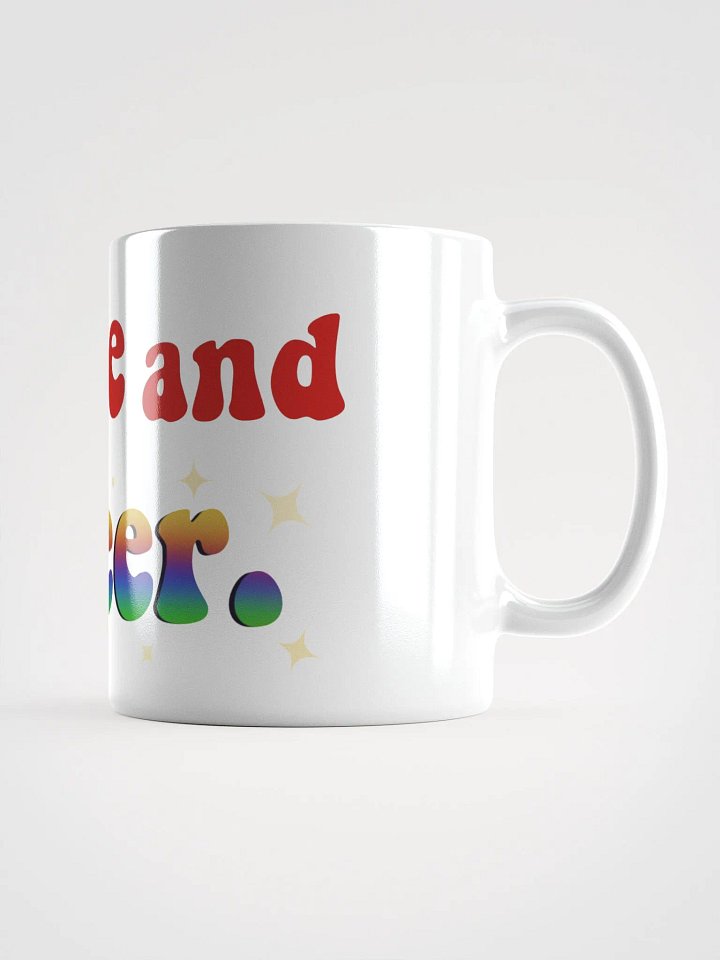 I'm Here and Queer Mug product image (1)