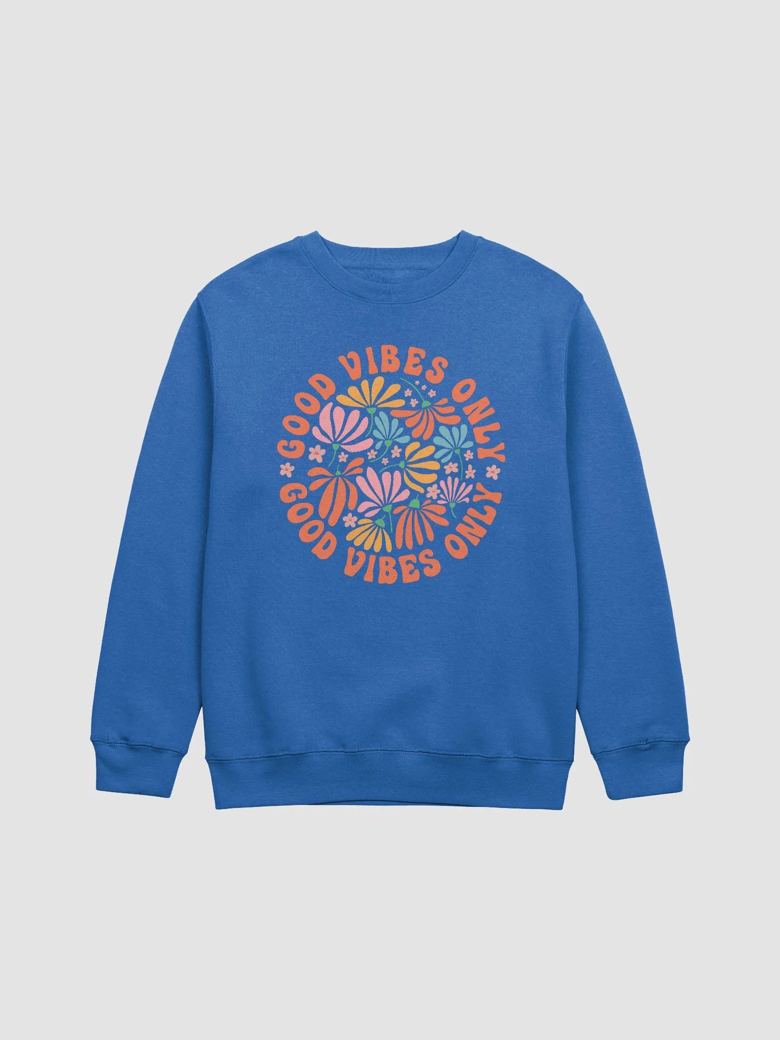 Good Vibes Floral Bliss Crewneck product image (9)