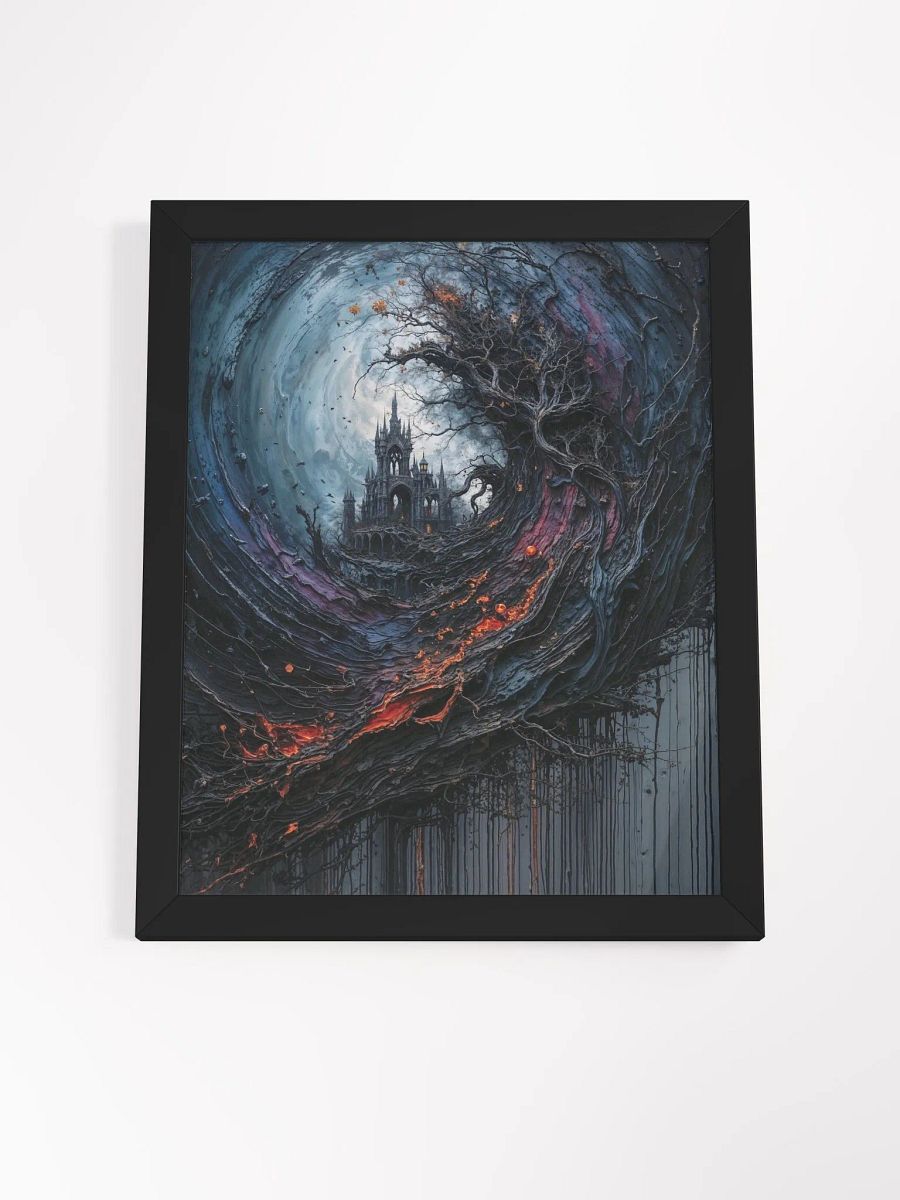 Mystic Castle Swirl Framed Print product image (20)