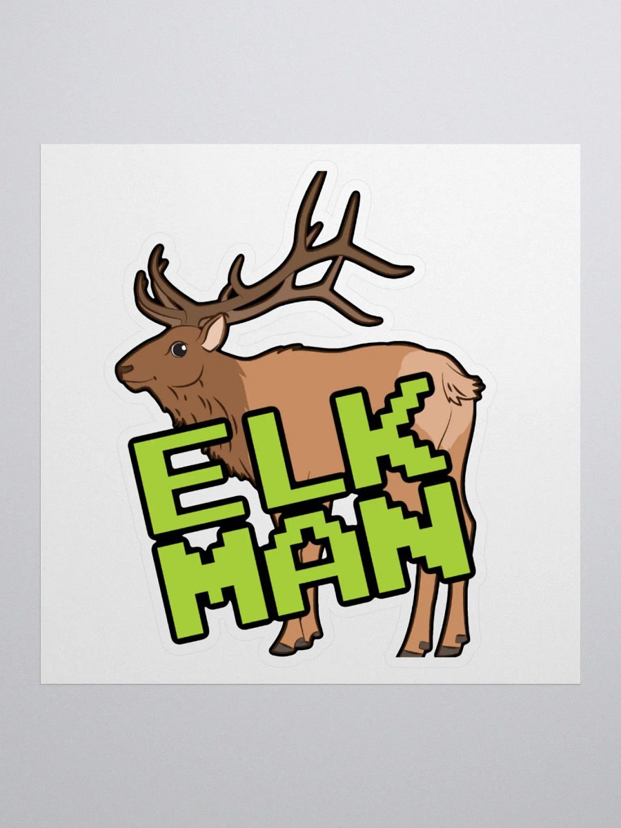 Elk Man Sticker product image (1)