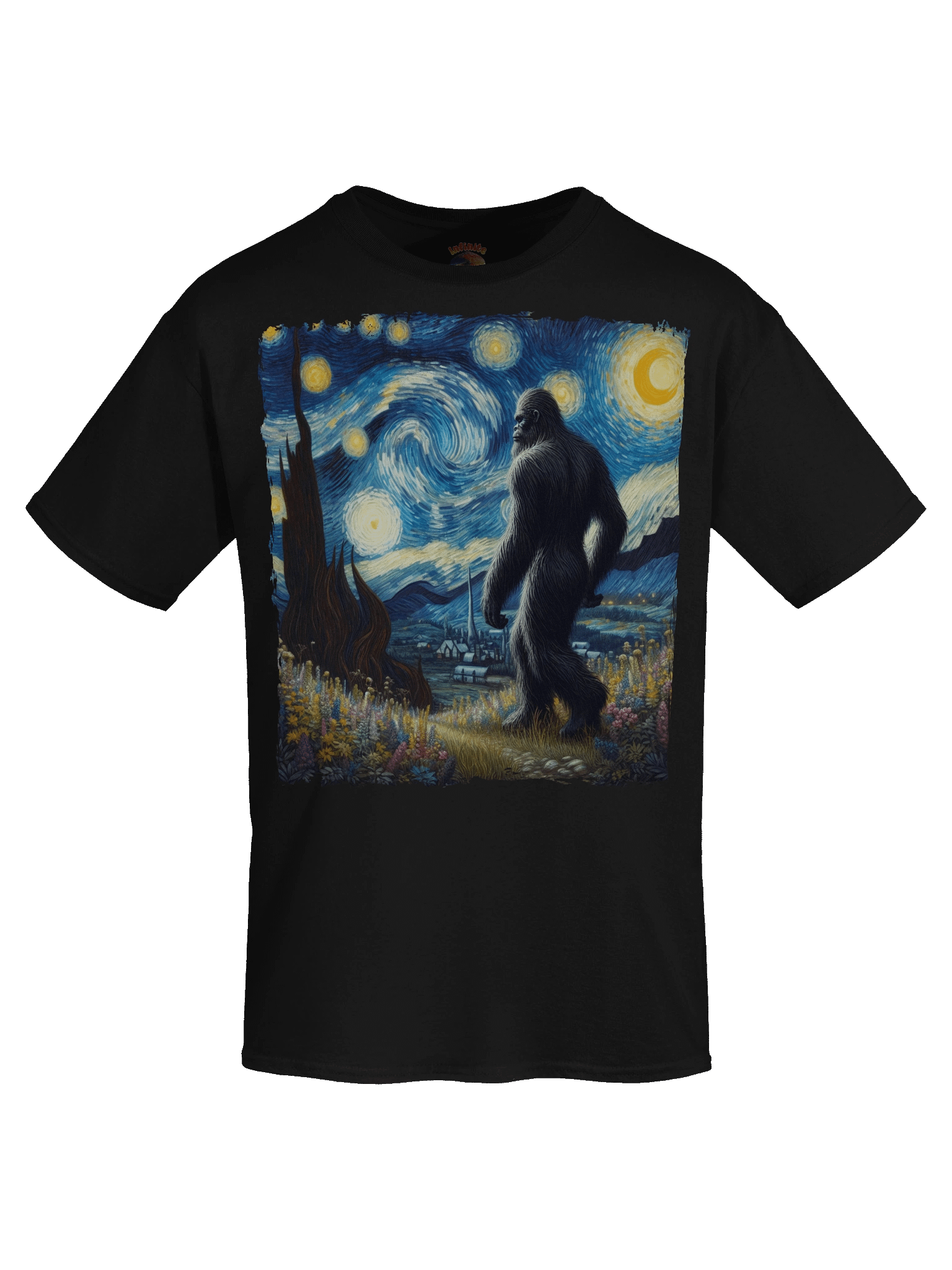 BIG FOOT STARRY NIGHT T-SHIRT product image (19)