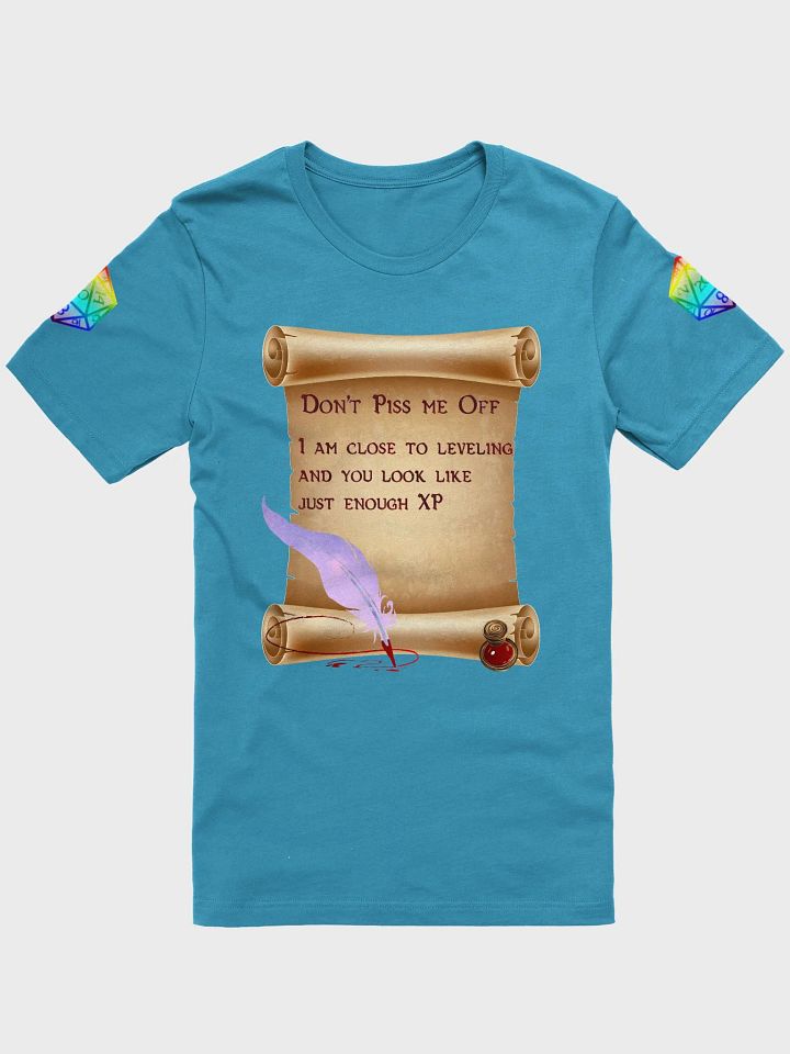 Rainbow D20 Unisex T-Shirt product image (4)