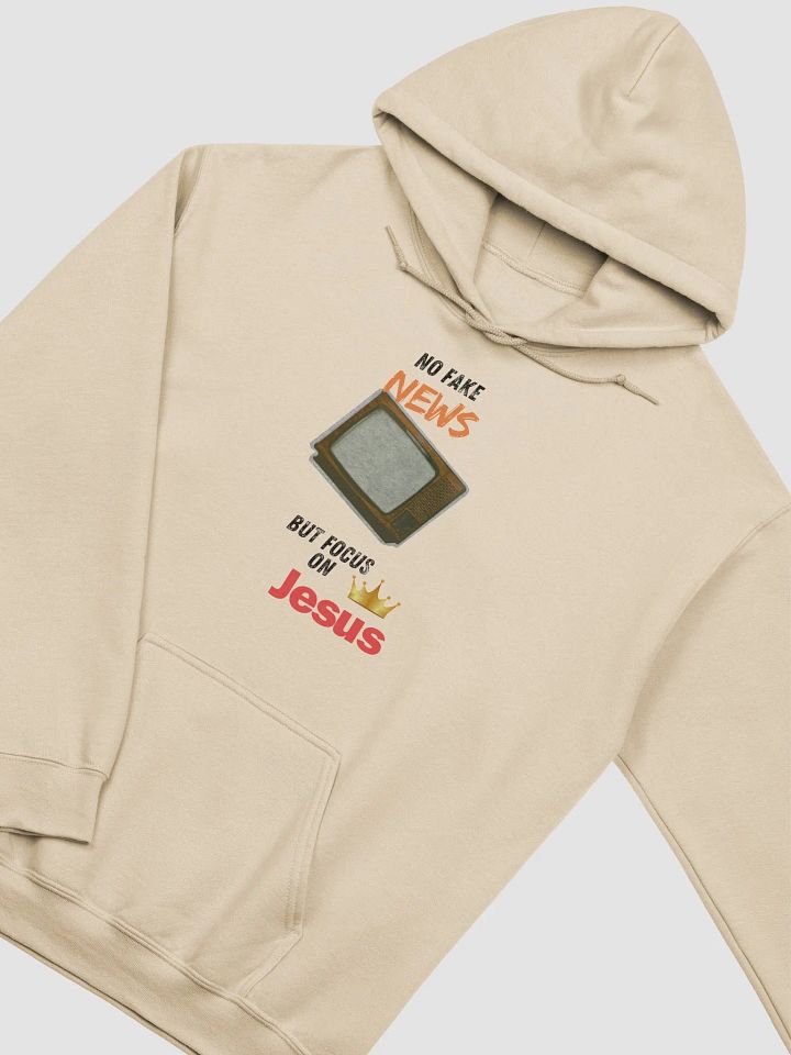 No Fake News Hoodie unisex product image (2)