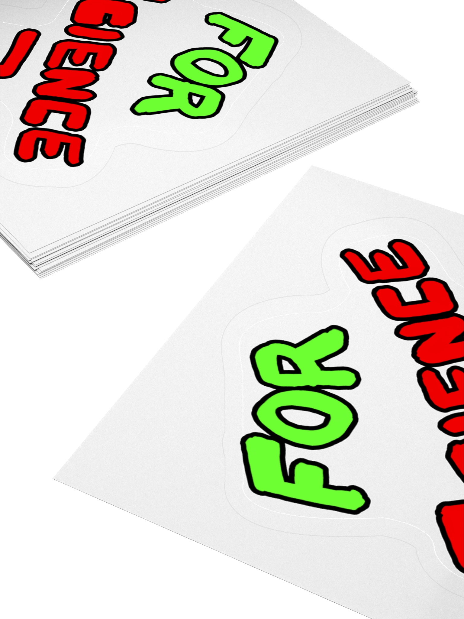 Do you even FOR SCIENCE? Sticker product image (4)