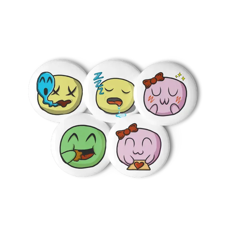 Dango OG Set - Pin Buttons product image (1)