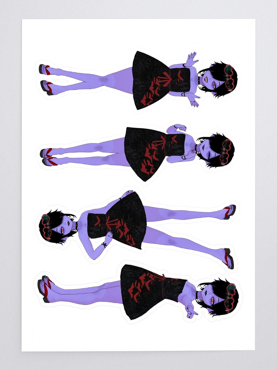 "Stevie" the Vampire Sticker Sheet product image (3)