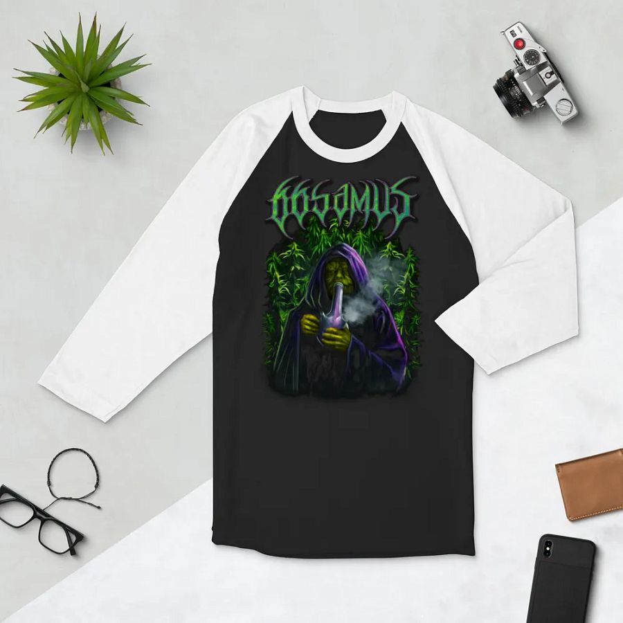 My Little Green Friend raglan product image (6)