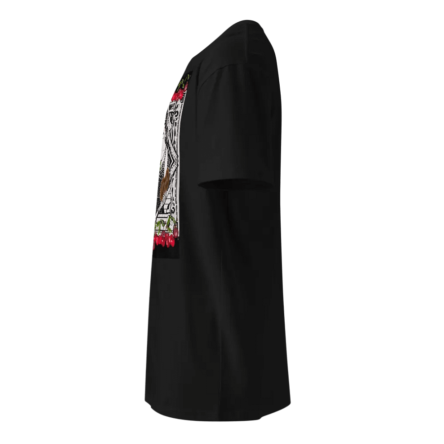 1920s Flapper Featuring Cherry Borders - 100% Cotton T-Shirt product image (2)