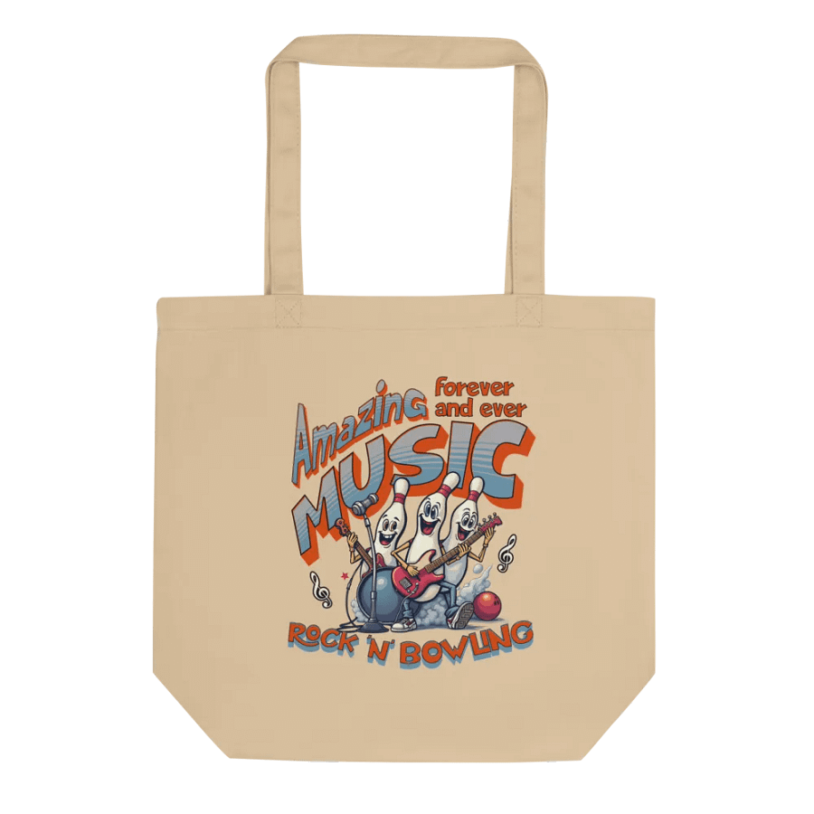 Amazing Music Rock N Bowl Tote Bag product image (1)