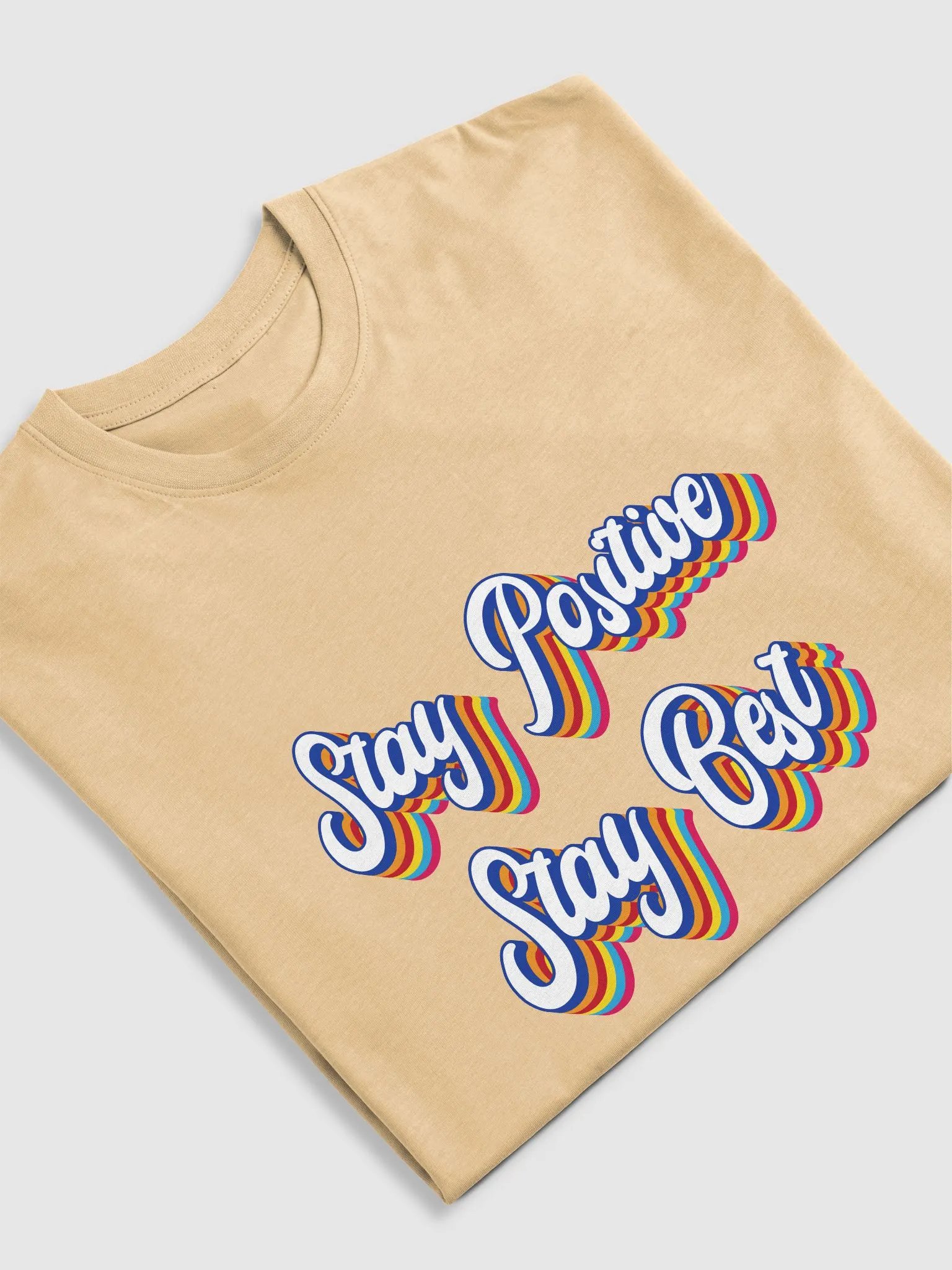 Stay Positive Stay Best Inspirational T-shirt product image (10)