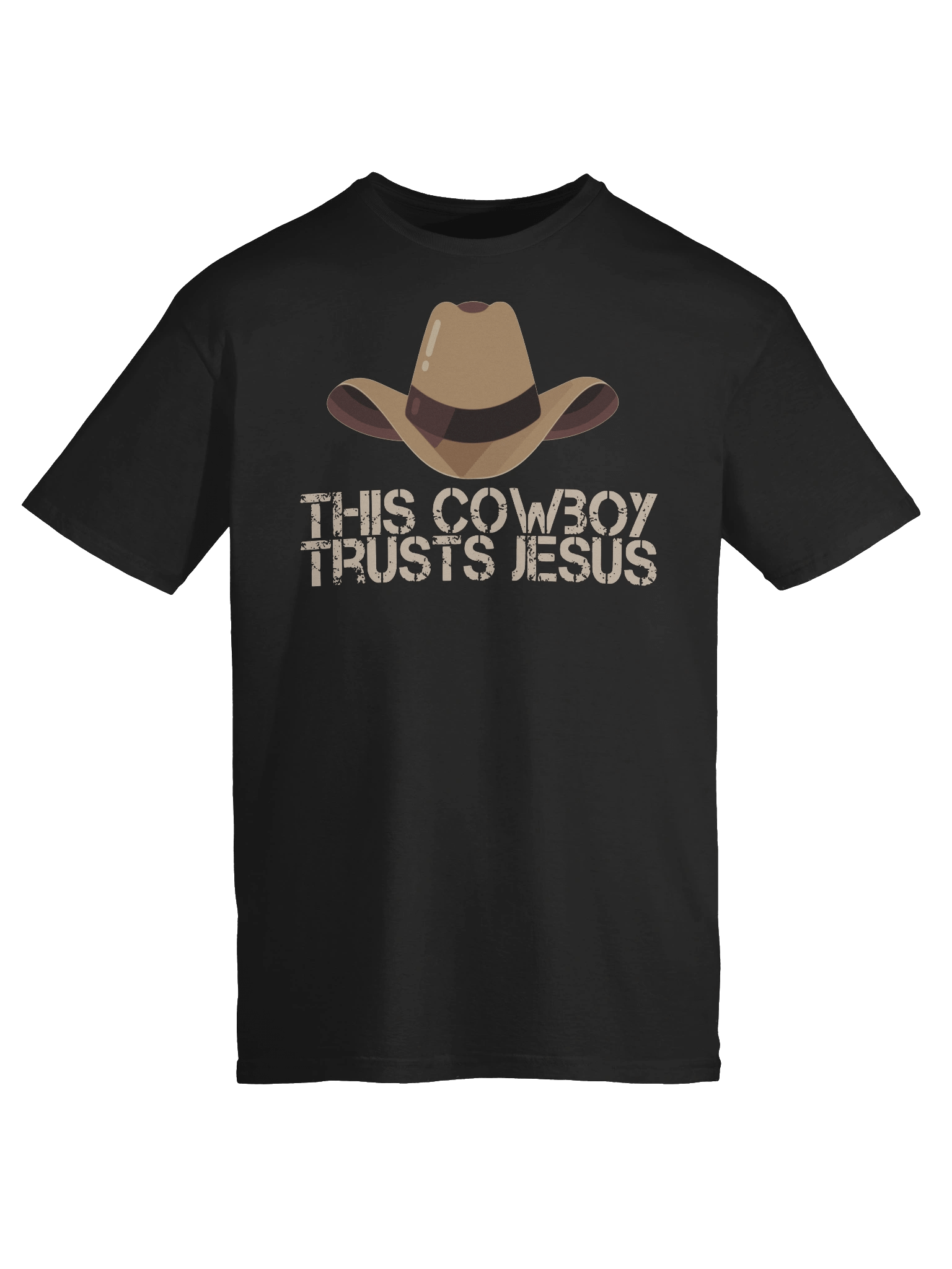 This Cowboy Trusts Jesus Shirt product image (50)