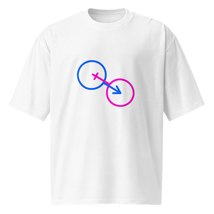Traditional Gender Love Oversized Tee product image (1)
