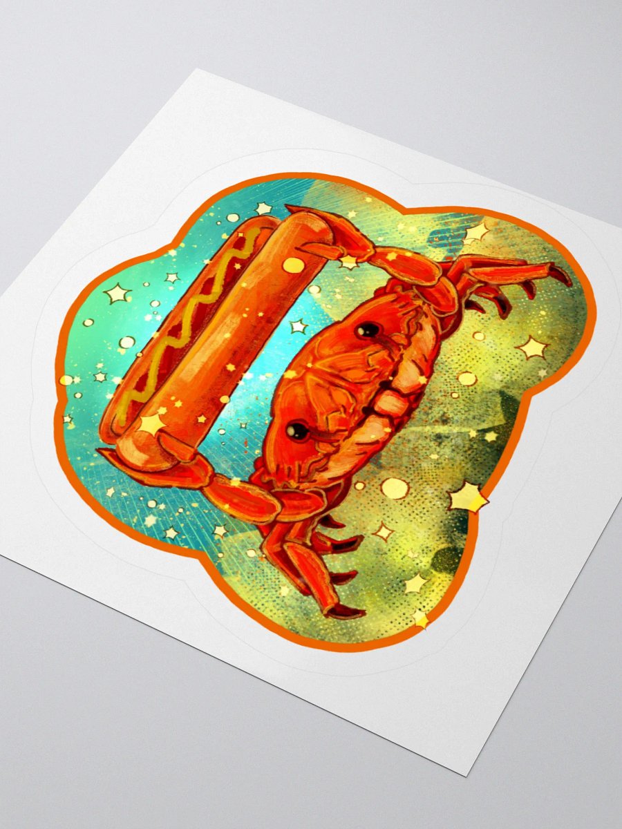 Glizzy Crab Sticker product image (7)