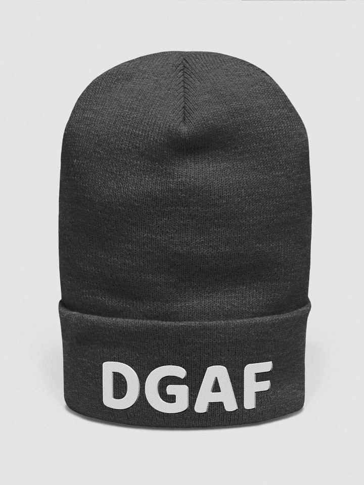 DONT GIVE A FUCK DGAF Beanie product image (2)