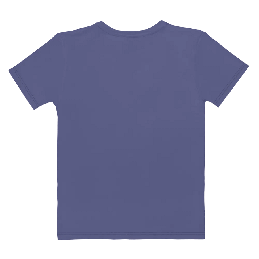 Plain Dark Purple Soft Summer Women's Crewneck Polyester Heavyweight Premium T-Shirt by Treasure Pie product image (9)