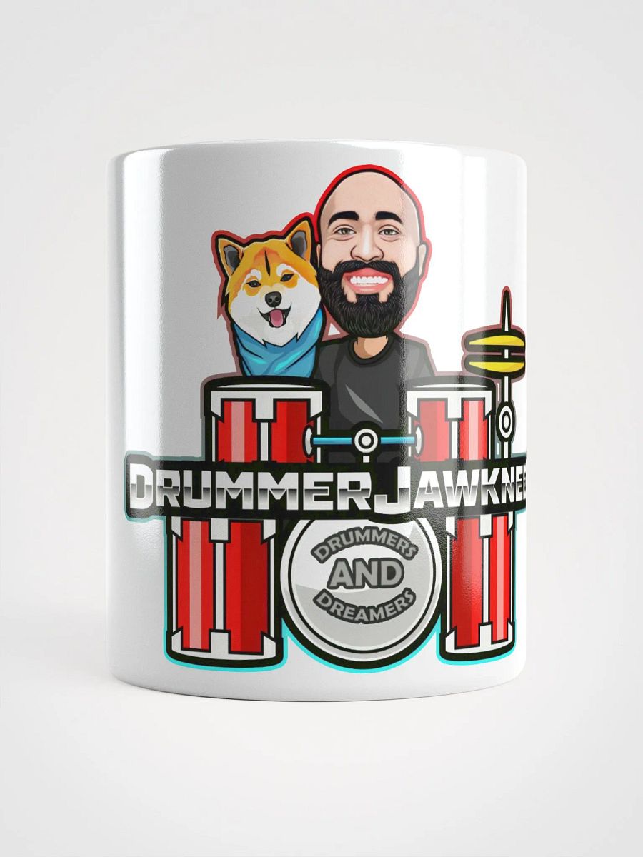 Drummers And Dreamers Coffee Mug (White) product image (1)