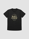 Wealth Is A Language T-Shirt product image (1)