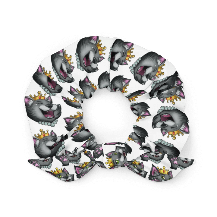 Pretty Princess Kitty Hair Scrunchie product image (1)