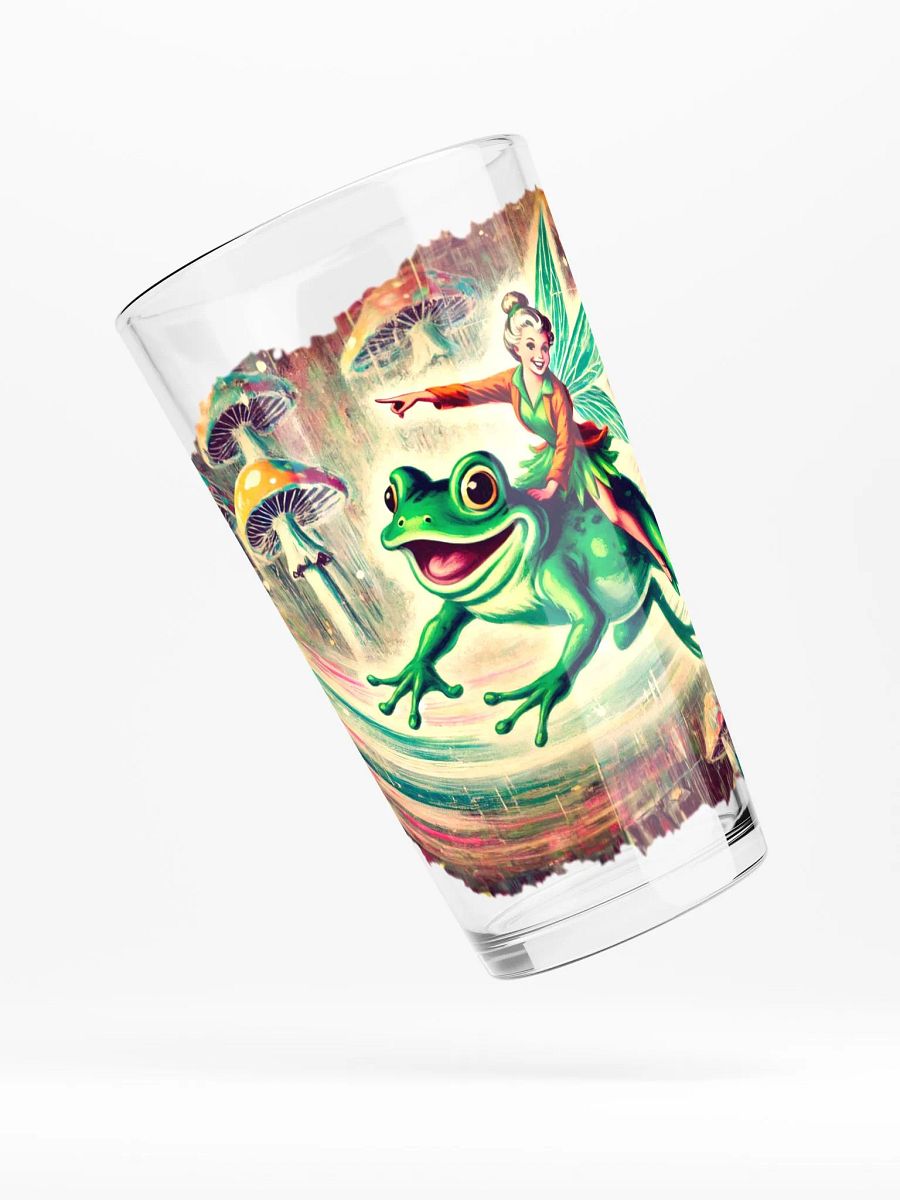 Enchanted Fairy Ride 16 oz Glass - Whimsical Glassware product image (4)