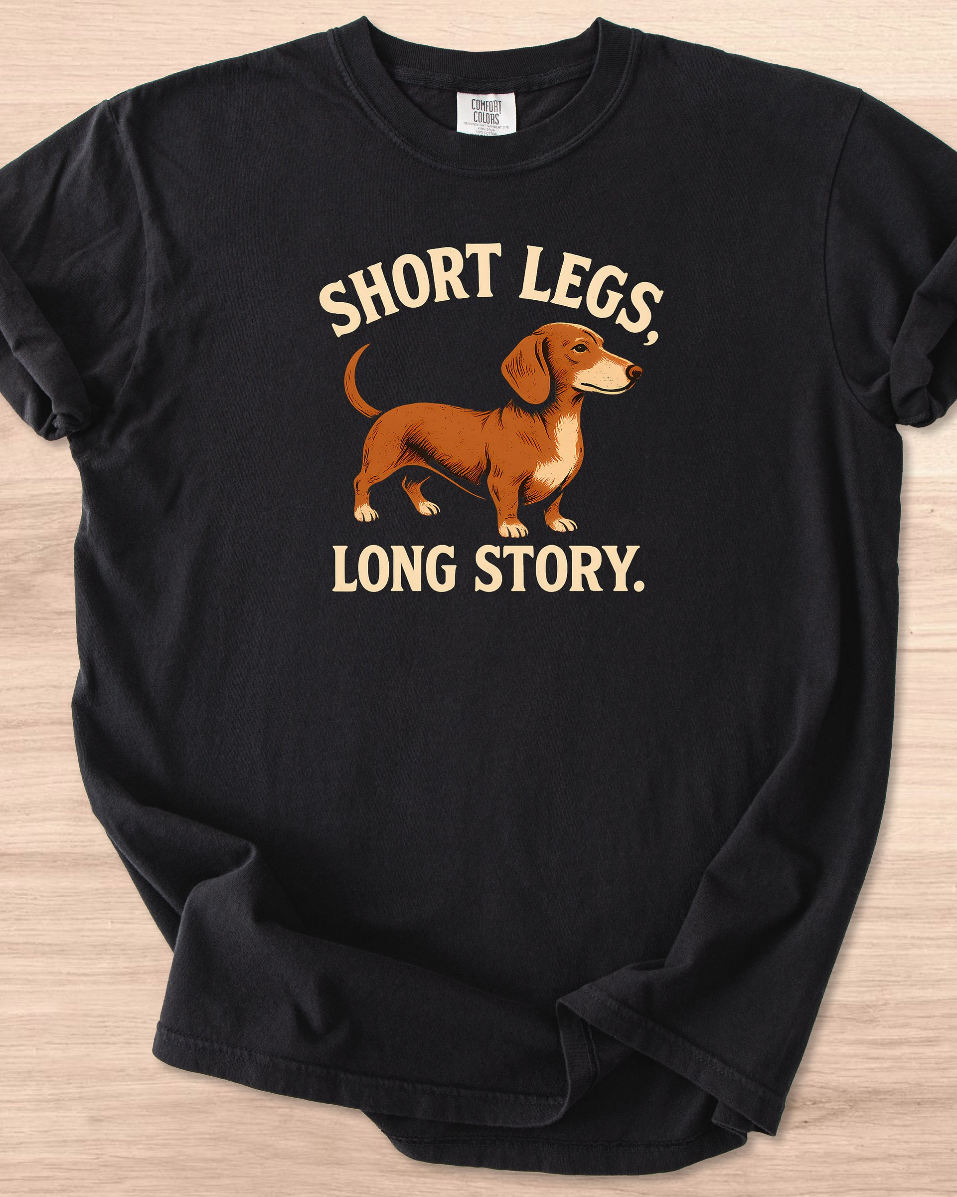 Short Legs Long Story (Dachshund) Tee product image (1)