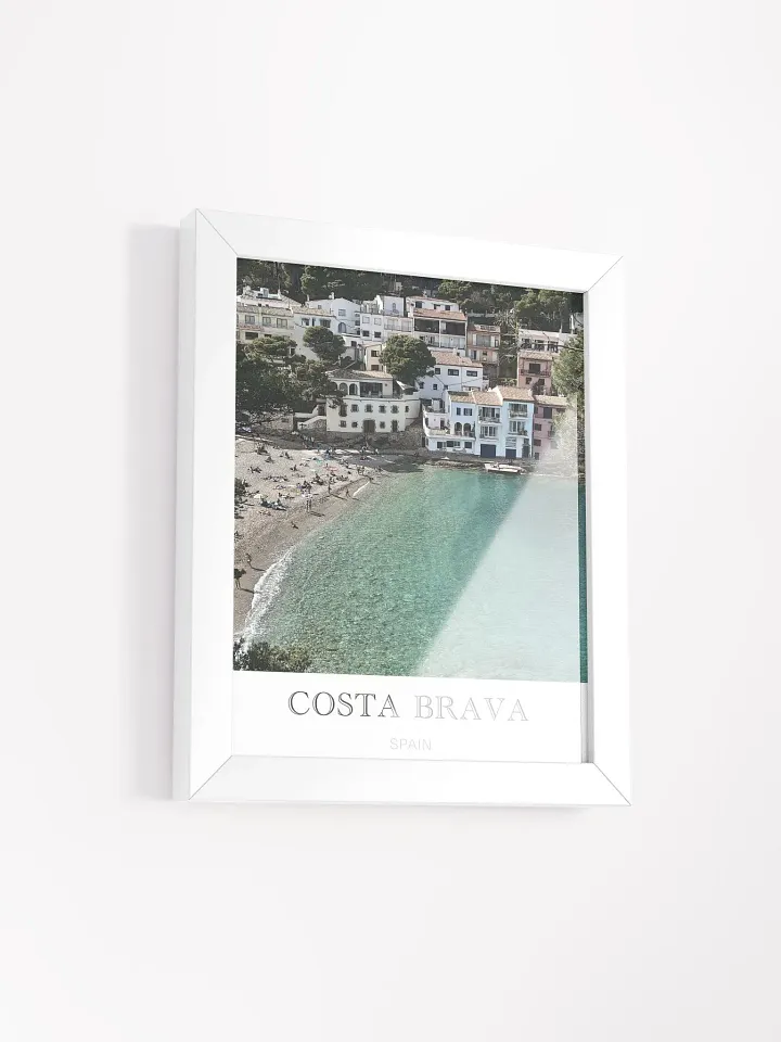 Costa Brava Cala Sa Tuna - Framed High-Quality Matte Poster product image (2)
