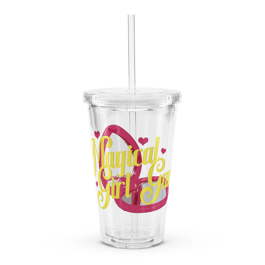 Magical Girl Gang - Clear Plastic Tumbler product image (1)