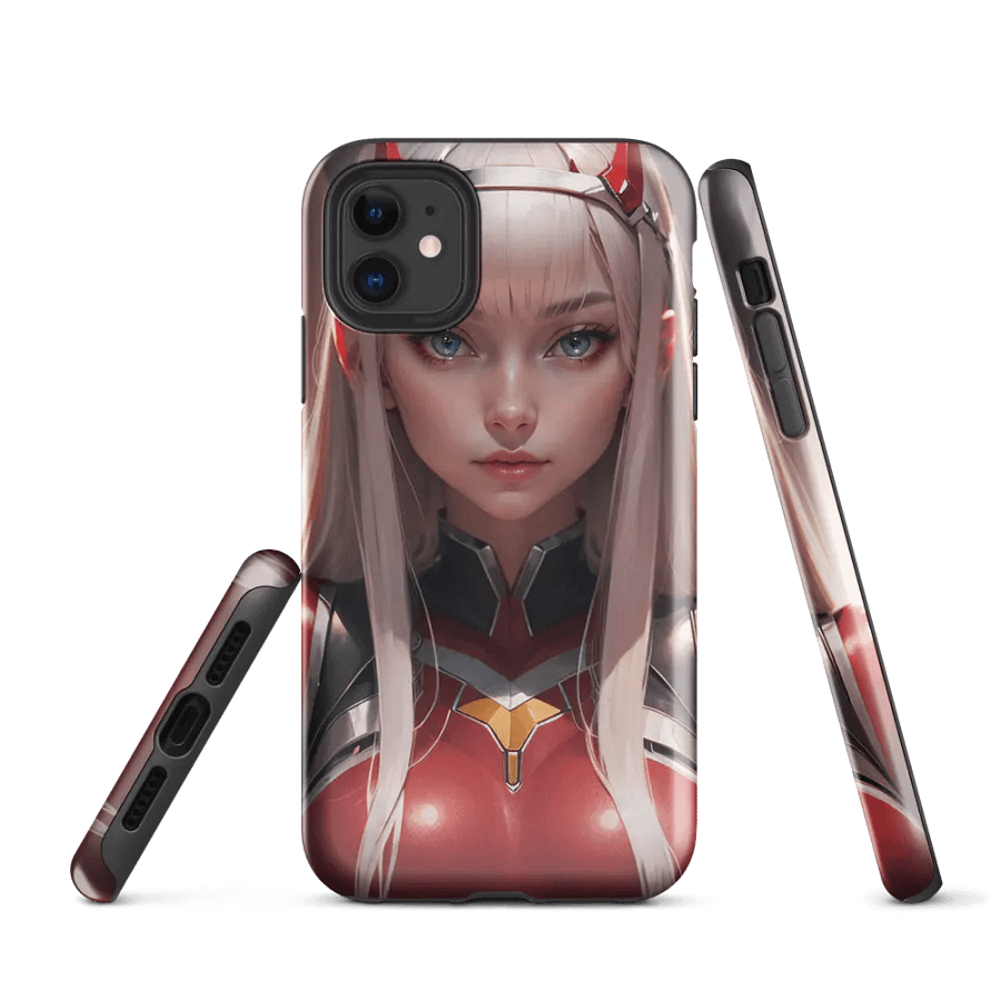 Zero Two iPhone Tough Case – Darling in the Franxx’s Iconic Pilot product image (1)