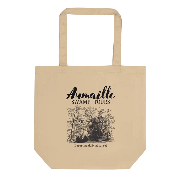 Swamp Tour Organic Cotton Tote Bag product image (1)