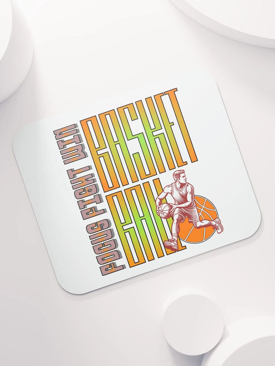 Focus Fight Win Basketball Mouse Pad product image (5)