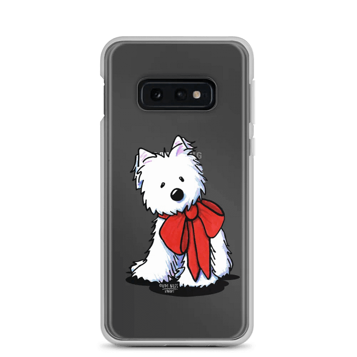 Westie Red Bow Clear Samsung® Case product image (7)