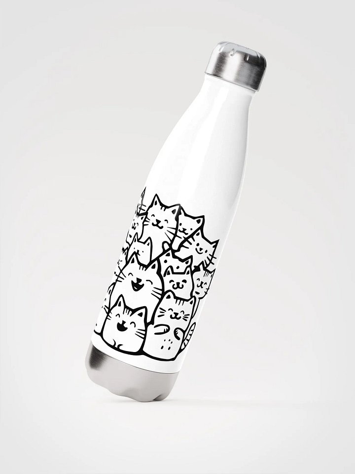 Cat Collective Stainless Steel Water Bottle product image (2)