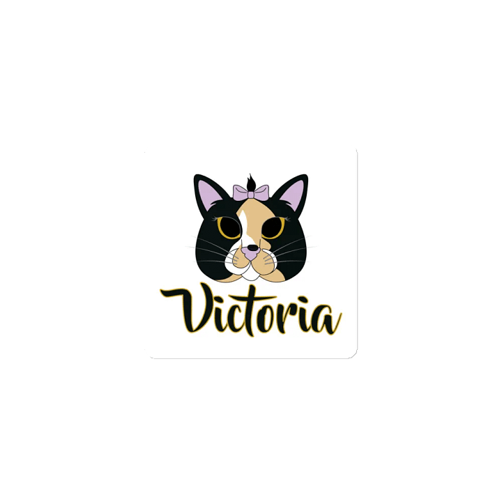 Victoria the Calico Cat Die-Cut Magnets product image (1)