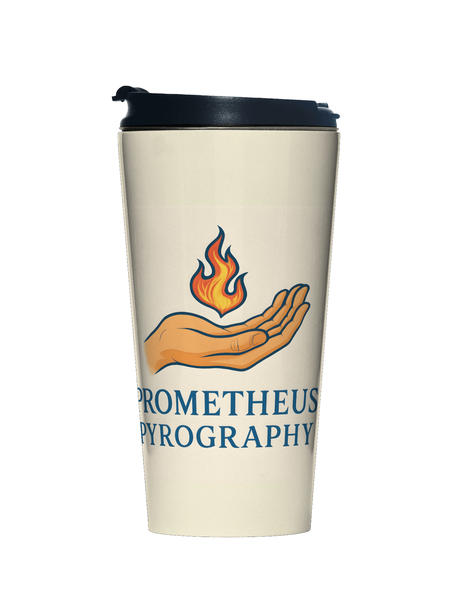 Prometheus_Pyrography - Travel Mug product image (1)