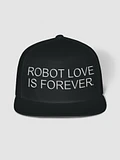Robot love embroidered snapback hat product image (4)
