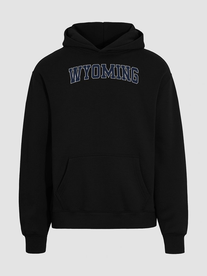 Wyoming Vintage Varsity Unisex Premium Oversized Hoodie product image (1)